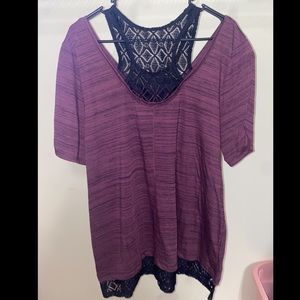 Catherine’s Top with Lace Accents